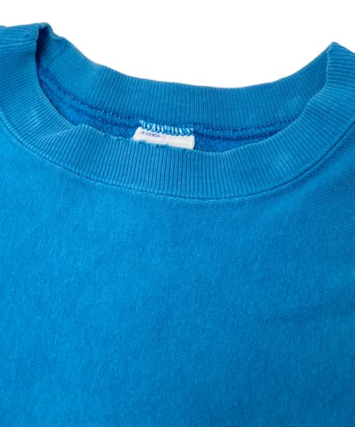 Champion REVERSE WEAVE（チャンピオン リバース ウィーブ）Champion REVERSE WEAVE (チャンピオン リバース ウィーブ) 90‘Sクルーネックスウェット ブルー サイズ:Lの古着・服飾アイテム