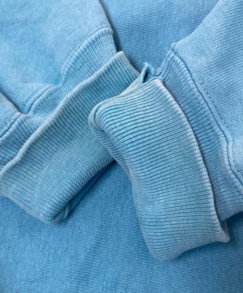 Champion REVERSE WEAVE（チャンピオン リバース ウィーブ）Champion REVERSE WEAVE (チャンピオン リバース ウィーブ) 90‘Sクルーネックスウェット ブルー サイズ:Lの古着・服飾アイテム