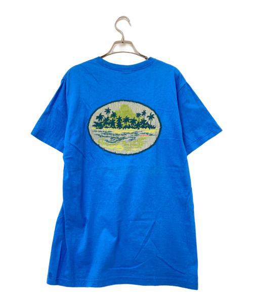 Patagonia（パタゴニア）Patagonia (パタゴニア) バックプリントTシャツ ブルー サイズ:Sの古着・服飾アイテム
