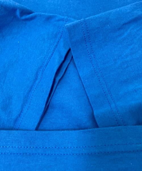 Patagonia（パタゴニア）Patagonia (パタゴニア) バックプリントTシャツ ブルー サイズ:Sの古着・服飾アイテム