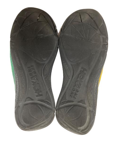 Engineered Garments（エンジニアドガーメンツ）Engineered Garments (エンジニアド ガーメンツ) HOKAONEONE (ホカオネオネ) HUPANA グリーン×イエロー サイズ:27.0cmの古着・服飾アイテム