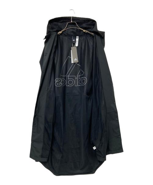 moussy（マウジー）moussy (マウジー) adidas (アディダス) BACKLOGO WIND JACKET ブラック サイズ:S 未使用品の古着・服飾アイテム