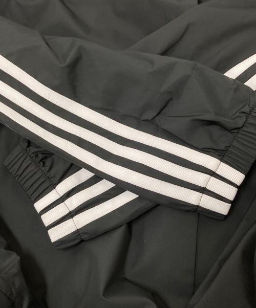 moussy（マウジー）moussy (マウジー) adidas (アディダス) BACKLOGO WIND JACKET ブラック サイズ:S 未使用品の古着・服飾アイテム