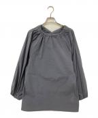 AK+1エーケーワン）の古着「ナイロンブラウス」｜グレー