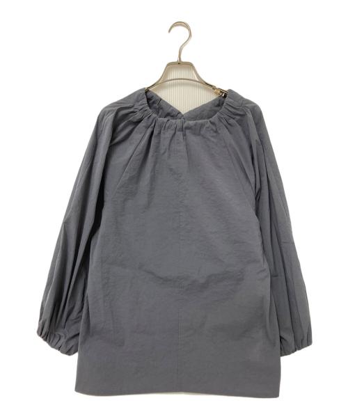 AK+1（エーケーワン）AK+1 (エーケーワン) ナイロンブラウス グレー サイズ:36の古着・服飾アイテム