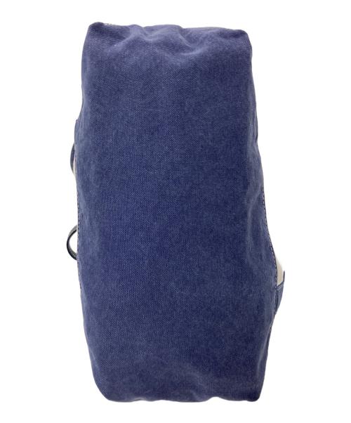 SITA PARANTICA（シータパランティカ）SITA PARANTICA (シータパランティカ) COTTON CANVAS TOTE M ホワイト×ネイビー サイズ:下記参照 未使用品の古着・服飾アイテム