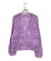 RHC Ron Herman (アールエイチシー ロンハーマン) Random Crochet Cardigan パープル サイズ:下記参照：9000円