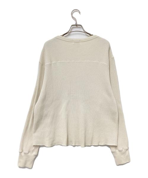 RHC Ron Herman（アールエイチシー ロンハーマン）RHC Ron Herman (アールエイチシー ロンハーマン) キーネックサーマルカットソー アイボリー サイズ:XSの古着・服飾アイテム