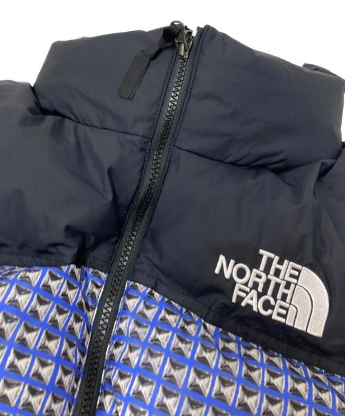 THE NORTH FACE（ザ ノース フェイス）THE NORTH FACE (ザ ノース フェイス) SUPREME (シュプリーム) STUDDED NUPTSE JACKET ブルー サイズ:Mの古着・服飾アイテム