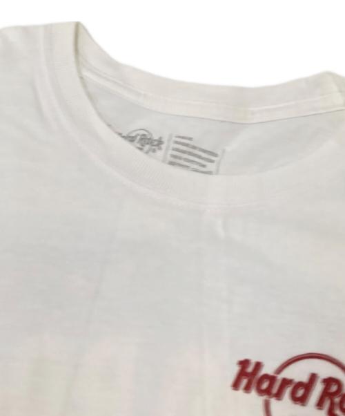 Hard Rock cafe（ハードロックカフェ）Hard Rock cafe (ハードロックカフェ) プリントTシャツ ホワイト サイズ:Lの古着・服飾アイテム