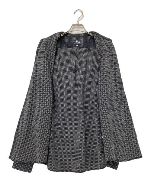 DRESS HIPPY（ドレスヒッピー）DRESS HIPPY (ドレスヒッピー) バンドカラーシャツ グレー サイズ:Lの古着・服飾アイテム