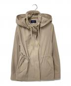 JUSGLITTYジャスグリッティー）の古着「ショートブルゾン」｜ベージュ