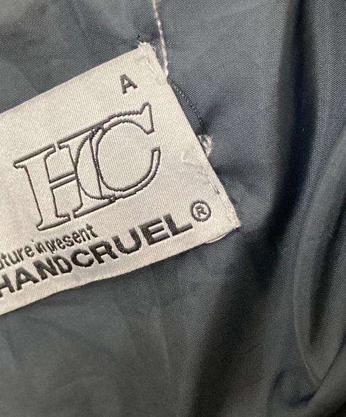 HARSH AND CRUEL（ハーシュアンドクルーエル）HARSH AND CRUEL (ハーシュアンドクルーエル) レザー切替ジャケット グリーン サイズ:下記参照の古着・服飾アイテム