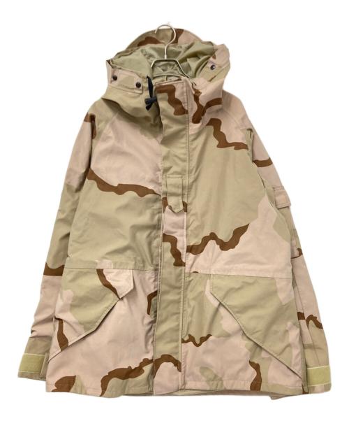 US ARMY（ユーエスアーミー）US ARMY (ユーエスアーミー) ECWS DESERT CAMO PARKA NOS ベージュ×ブラウン サイズ:LARGE-SHORTの古着・服飾アイテム