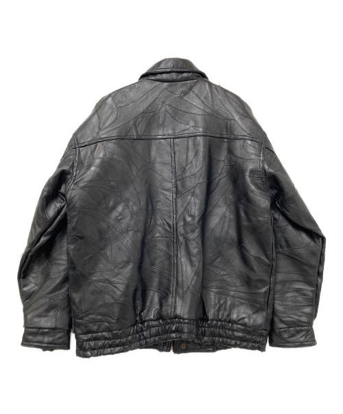 古着（フルギ）古着 (フルギ) ラムレザージャケット ブラック サイズ:下記参照の古着・服飾アイテム