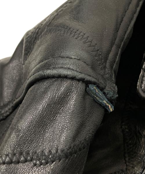 古着（フルギ）古着 (フルギ) ラムレザージャケット ブラック サイズ:下記参照の古着・服飾アイテム