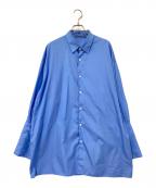 semoh×here`sセモー×）の古着「DRESS CUFFS SHIRT」｜ブルー