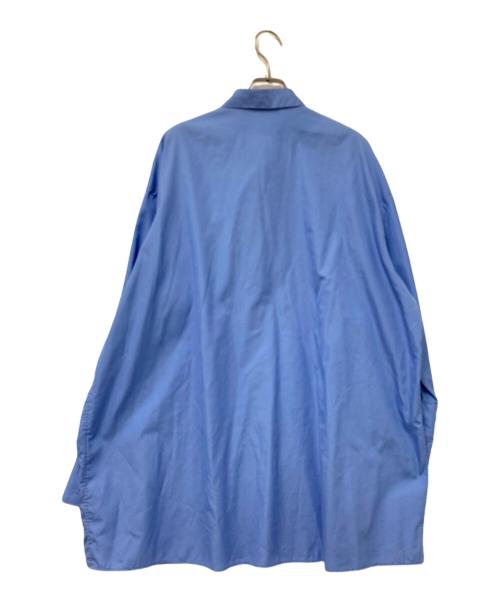 semoh（セモー）semoh (セモー) here`s DRESS CUFFS SHIRT ブルー サイズ:1の古着・服飾アイテム