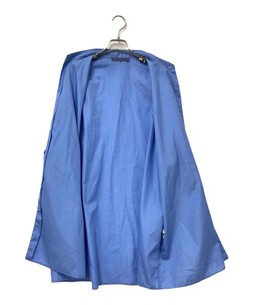 semoh（セモー）semoh (セモー) here`s DRESS CUFFS SHIRT ブルー サイズ:1の古着・服飾アイテム