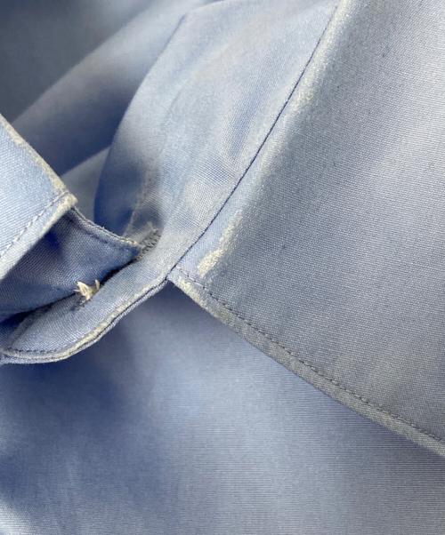 semoh（セモー）semoh (セモー) here`s DRESS CUFFS SHIRT ブルー サイズ:1の古着・服飾アイテム