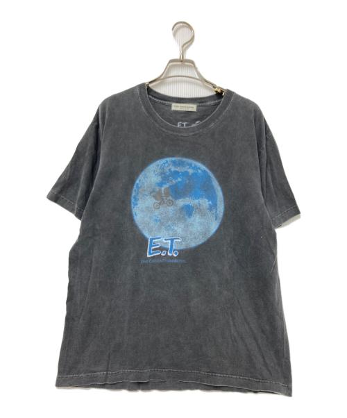 E.T TEE（イーティーティー）E.T TEE (イーティーティー) プリントTシャツ グレー サイズ:下記参照の古着・服飾アイテム