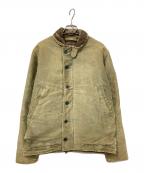 U'S NAVYユーエスネイビー）の古着「40s N-1 DECK JACKET」｜ベージュ