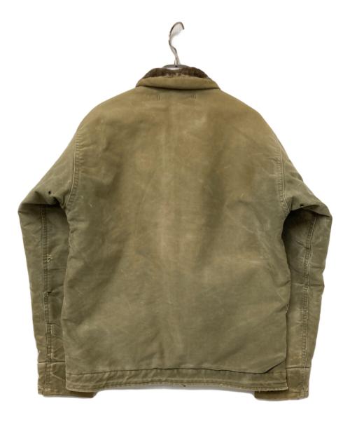 U'S NAVY（ユーエスネイビー）U'S NAVY (ユーエスネイビー) 40s N-1 DECK JACKET ベージュ サイズ:36の古着・服飾アイテム