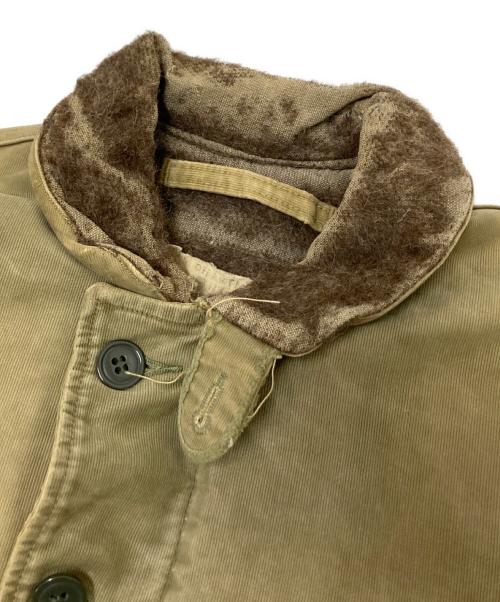 U'S NAVY（ユーエスネイビー）U'S NAVY (ユーエスネイビー) 40s N-1 DECK JACKET ベージュ サイズ:36の古着・服飾アイテム