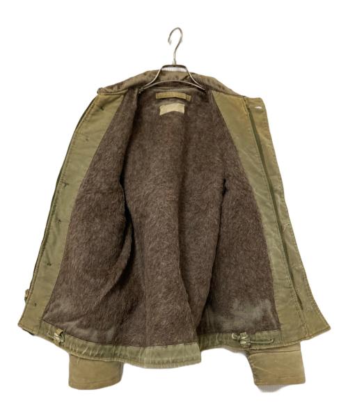 U'S NAVY（ユーエスネイビー）U'S NAVY (ユーエスネイビー) 40s N-1 DECK JACKET ベージュ サイズ:36の古着・服飾アイテム