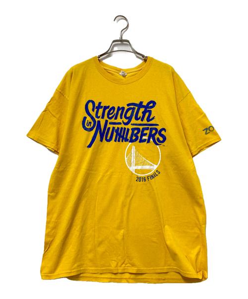 FRUIT OF THE LOOM（フルーツオブザルーム）FRUIT OF THE LOOM (フルーツオブザルーム) プリントTシャツ イエロー サイズ:XLの古着・服飾アイテム