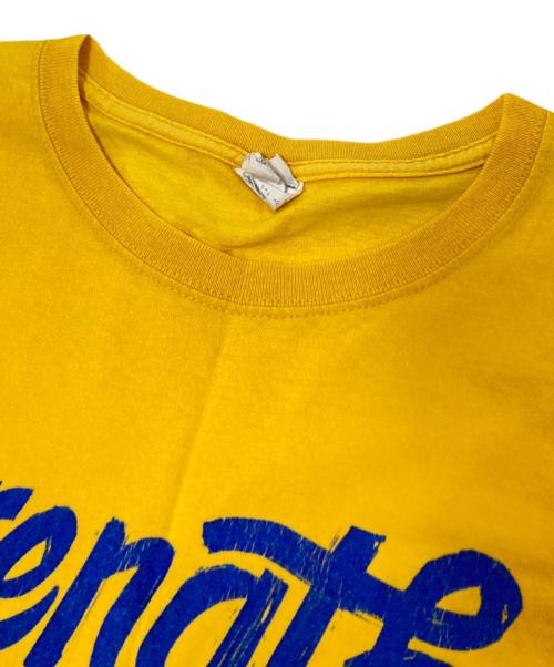 FRUIT OF THE LOOM（フルーツオブザルーム）FRUIT OF THE LOOM (フルーツオブザルーム) プリントTシャツ イエロー サイズ:XLの古着・服飾アイテム