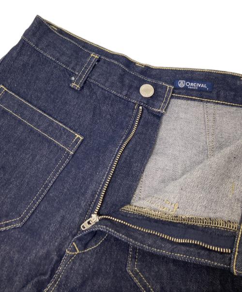 ORCIVAL（オーシバル）ORCIVAL (オーシバル) デニム セーラーパンツ インディゴ サイズ:1の古着・服飾アイテム
