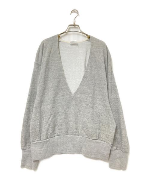 THE SHINZONE（ザ シンゾーン）THE SHINZONE (ザ シンゾーン) Vネックスウェット グレー サイズ:Fの古着・服飾アイテム