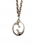 GUCCIグッチ）の古着「インターロッキングGペンダントネックレス」