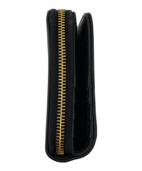 PRADA（プラダ）PRADA (プラダ) ラウンドファスナー コインケース ブラックの古着・服飾アイテム