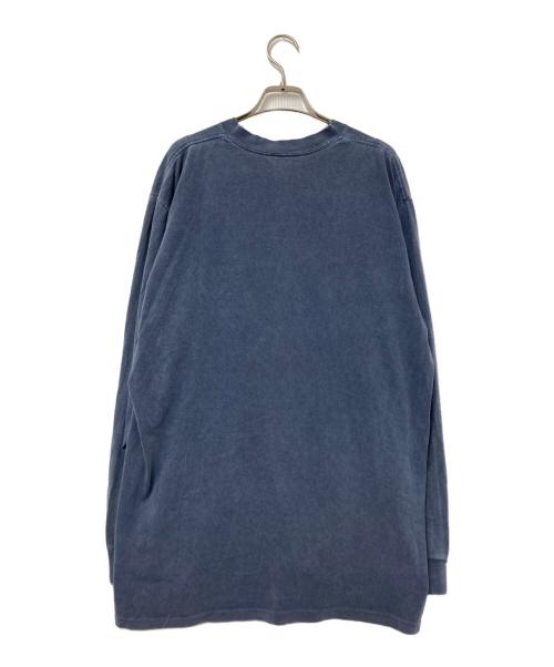 stussy（ステューシー）stussy (ステューシー) ロングスリーブカットソー ブルー サイズ:Lの古着・服飾アイテム