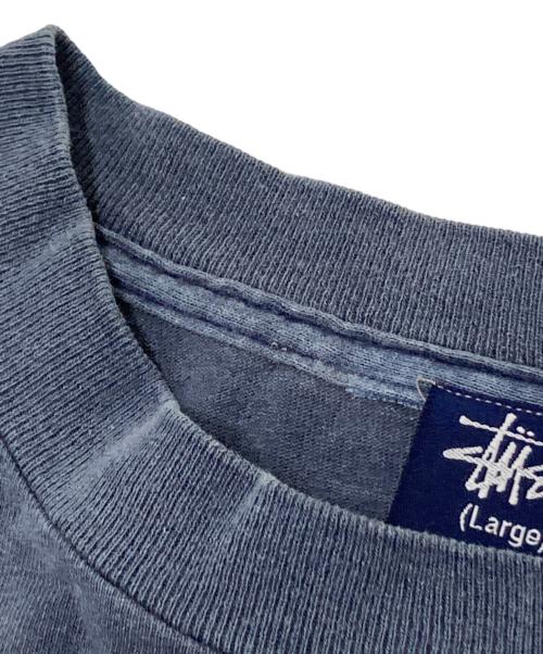 stussy（ステューシー）stussy (ステューシー) ロングスリーブカットソー ブルー サイズ:Lの古着・服飾アイテム