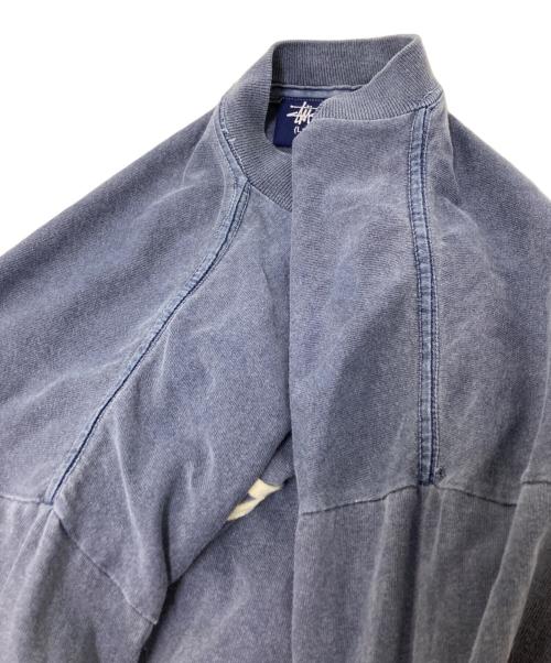 stussy（ステューシー）stussy (ステューシー) ロングスリーブカットソー ブルー サイズ:Lの古着・服飾アイテム