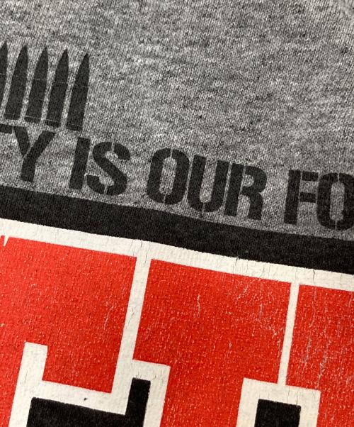 stussy（ステューシー）stussy (ステューシー) プリントカットソー グレー サイズ:Lの古着・服飾アイテム