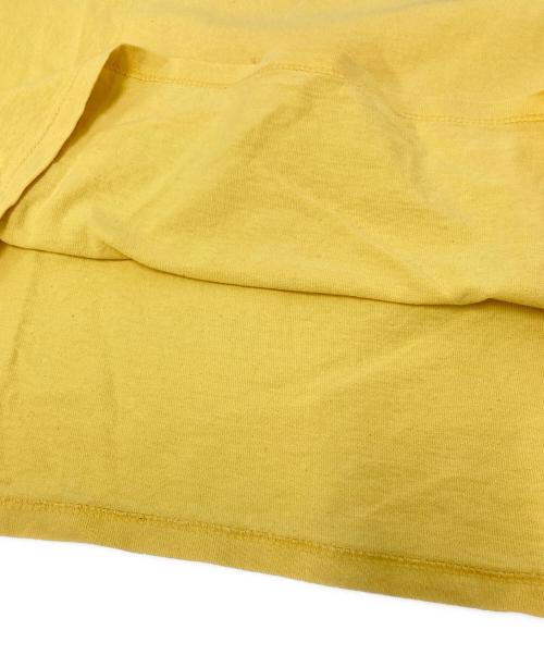 stussy（ステューシー）stussy (ステューシー) フォトプリントTシャツ イエロー サイズ:Lの古着・服飾アイテム