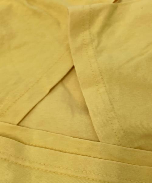 stussy（ステューシー）stussy (ステューシー) フォトプリントTシャツ イエロー サイズ:Lの古着・服飾アイテム