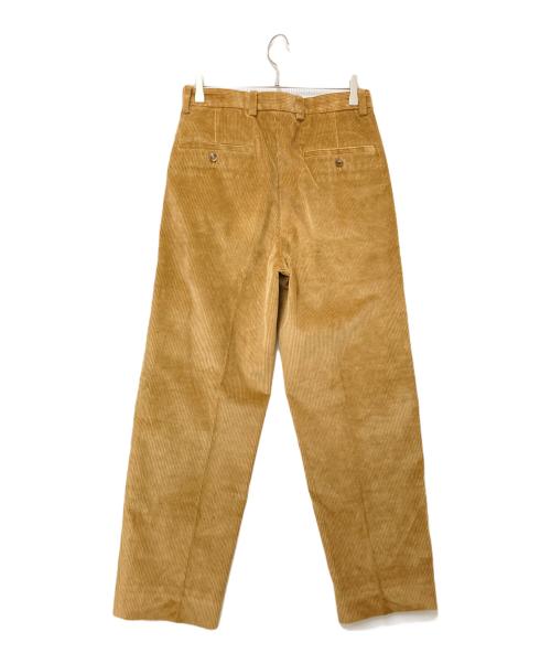 BROOKS BROTHERS（ブルックスブラザーズ）BROOKS BROTHERS (ブルックスブラザーズ) コーデュロイタックパンツ ブラウン サイズ:W29の古着・服飾アイテム