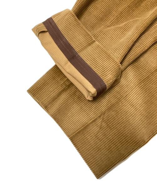 BROOKS BROTHERS（ブルックスブラザーズ）BROOKS BROTHERS (ブルックスブラザーズ) コーデュロイタックパンツ ブラウン サイズ:W29の古着・服飾アイテム