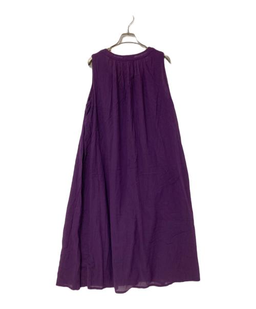 Y's for living（ワイズフォーリビング）Y's for living (ワイズフォーリビング) ノースリーブワンピース パープル サイズ:下記参照の古着・服飾アイテム