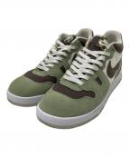 NIKEナイキ）の古着「ATTACK OIL GREEN/IRONSTONE-SAIL-WHITE」｜グリーン×ベージュ