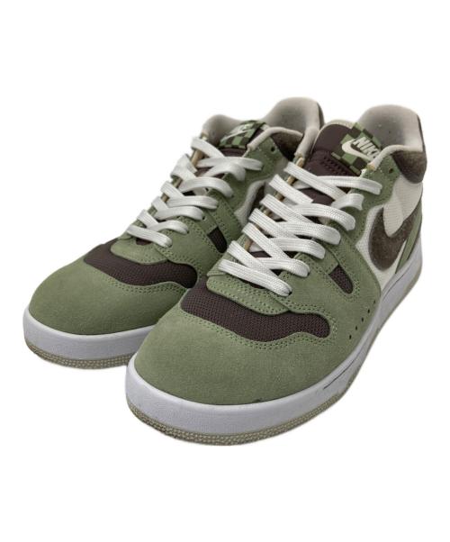 NIKE（ナイキ）NIKE (ナイキ) ATTACK OIL GREEN/IRONSTONE-SAIL-WHITE グリーン×ベージュ サイズ:27.5㎝の古着・服飾アイテム
