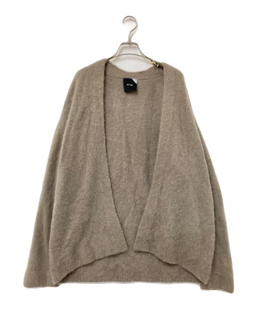 ATON（エイトン）ATON (エイトン) カシミヤカーディガン グレー サイズ:2の古着・服飾アイテム