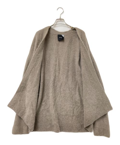 ATON（エイトン）ATON (エイトン) カシミヤカーディガン グレー サイズ:2の古着・服飾アイテム