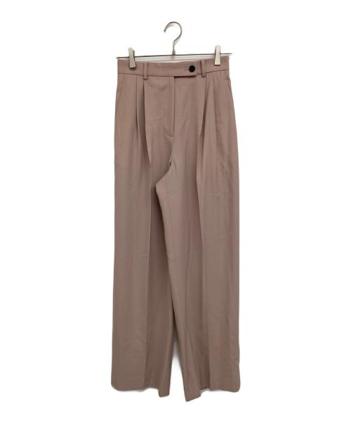 DES PRES（デ プレ）DES PRES (デ プレ) ハイツイストウールギャバジン 2タックテーパードパンツ ベージュ サイズ:34の古着・服飾アイテム