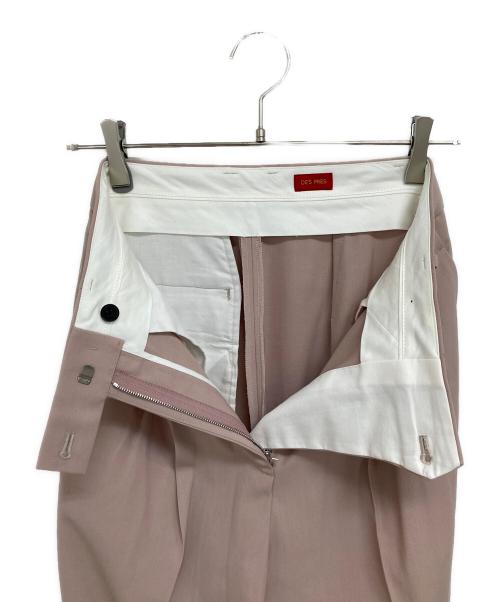 DES PRES（デ プレ）DES PRES (デ プレ) ハイツイストウールギャバジン 2タックテーパードパンツ ベージュ サイズ:34の古着・服飾アイテム